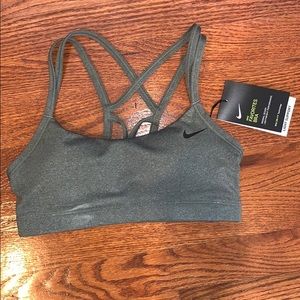 Grey Nike Sports Bra